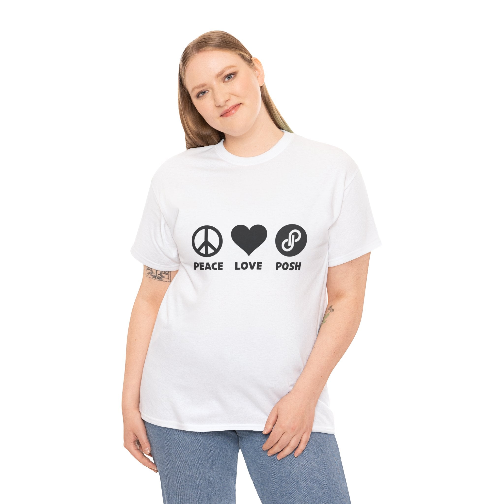 Peace Love Posh Unisex Tee
