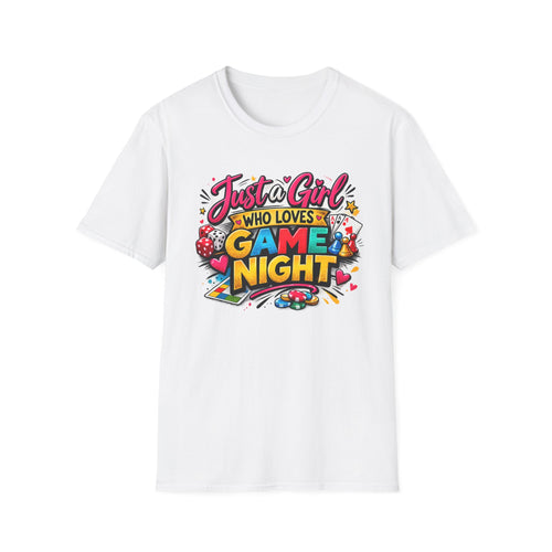 Girl Who ❤'s Game Night Softstyle T-Shirt