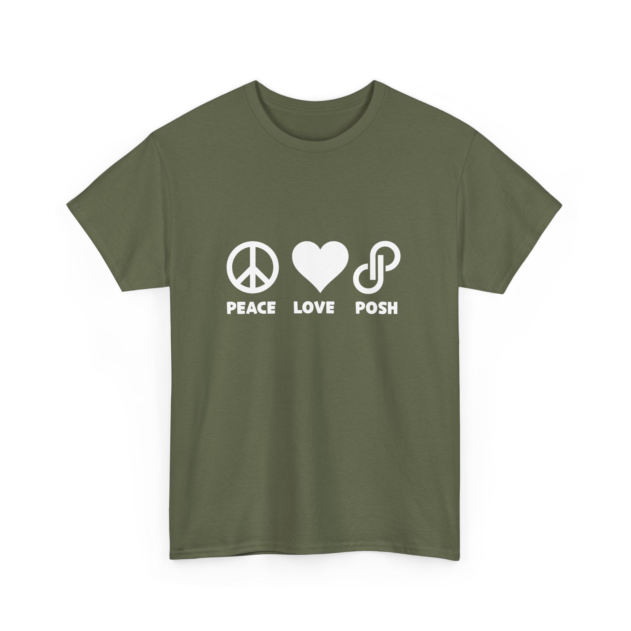 Peace Love Posh Unisex Tee