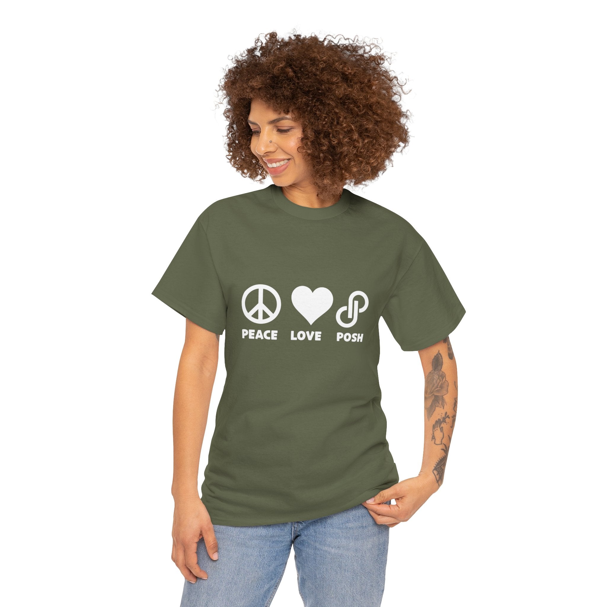 Peace Love Posh Unisex Tee
