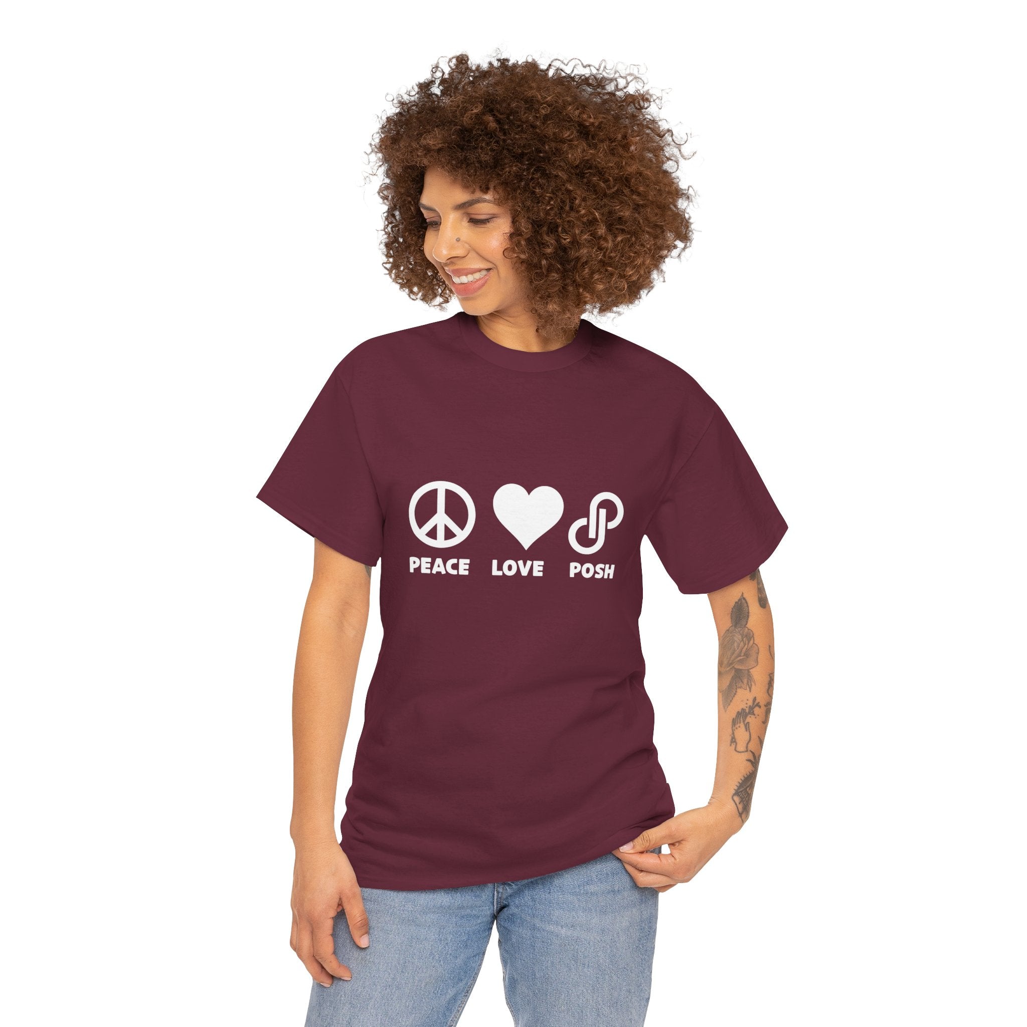 Peace Love Posh Unisex Tee